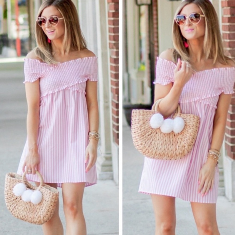 Show me your MuMu x Barbie Striped Dress